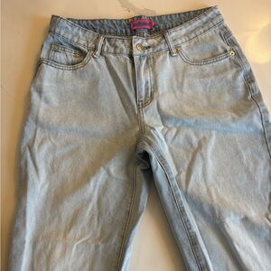 light blue edikted jeans